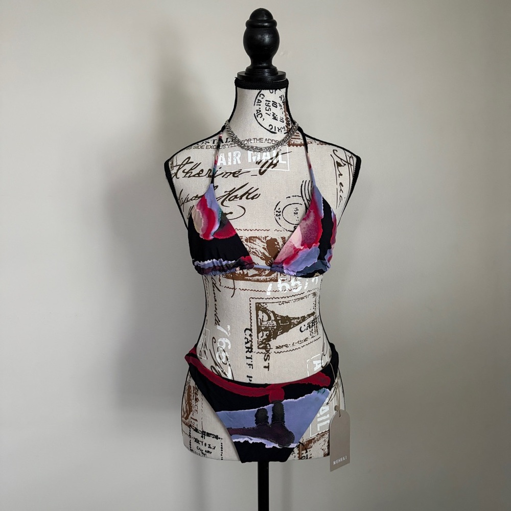 Meshki ‘brianna’ bikini swim set NWT